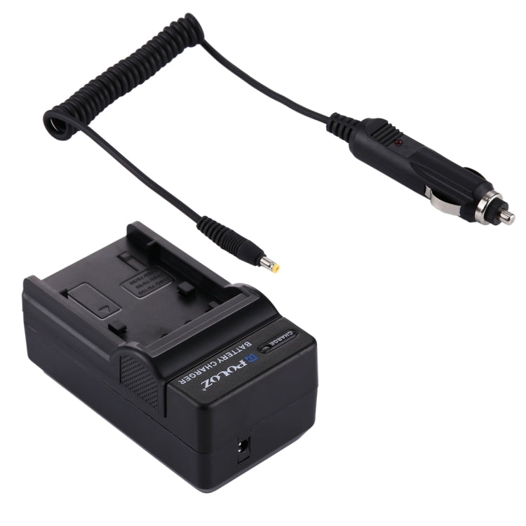 PULUZ Batteria per Fotocamera Digitale Caricabatteria da Auto per Sony NP-FH50 / NP-FH70 / NP-FH100 / NP-FP50 / NP-FP70 / NP-FP90 / NP-FV50 / NP-FV70 / NP-FV90 Batteria