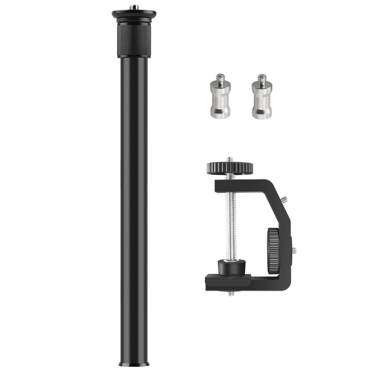 Kit supporto monopiede per asta centrale per estensione supporto luce PULUZ C con morsetto, lunghezza asta: 33-60 cm