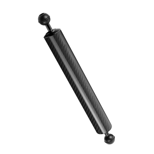 PULUZ 12,59 pollici 32 cm Lunghezza 40 mm Diametro Braccio galleggiante in fibra di carbonio a doppia sfera, Diametro sfera: 25 mm, Galleggiabilità: 200 g