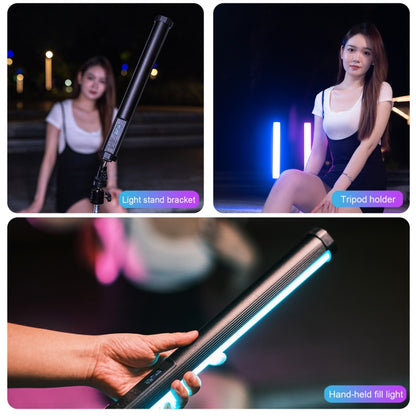 PULUZ 135 LED Foto portatile Stick Light Luce di riempimento RGB a colori