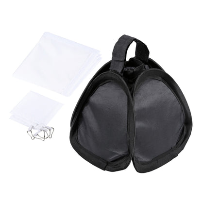 Custodia morbida pieghevole per softbox con diffusore di luce flash PULUZ, dimensioni: 23 cm x 23 cm