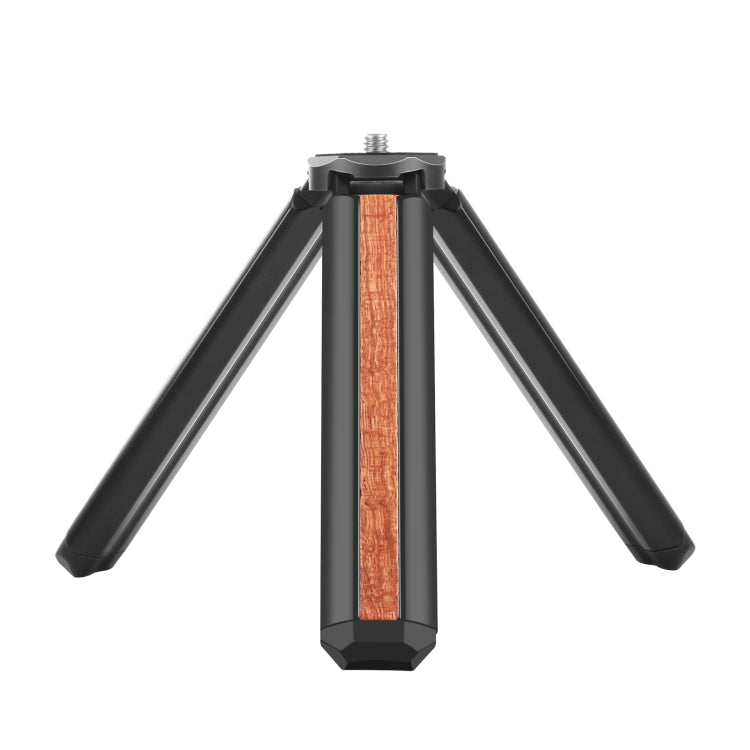 Supporto per treppiede dal vivo per vlogging da tavolo in legno intarsiato PULUZ, Inlaid Wood Tripod