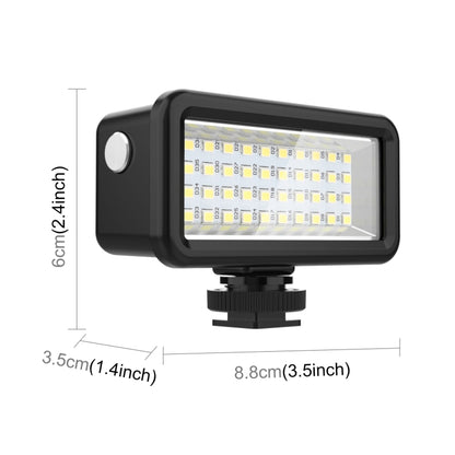 PULUZ 40 LED 40 m Luce di riempimento impermeabile per fotocamera Video Studio fotografico