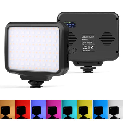 PULUZ Pocket 2500-9900K+RGB Luce di riempimento di bellezza a colori portatile Luce LED per fotografia sulla fotocamera