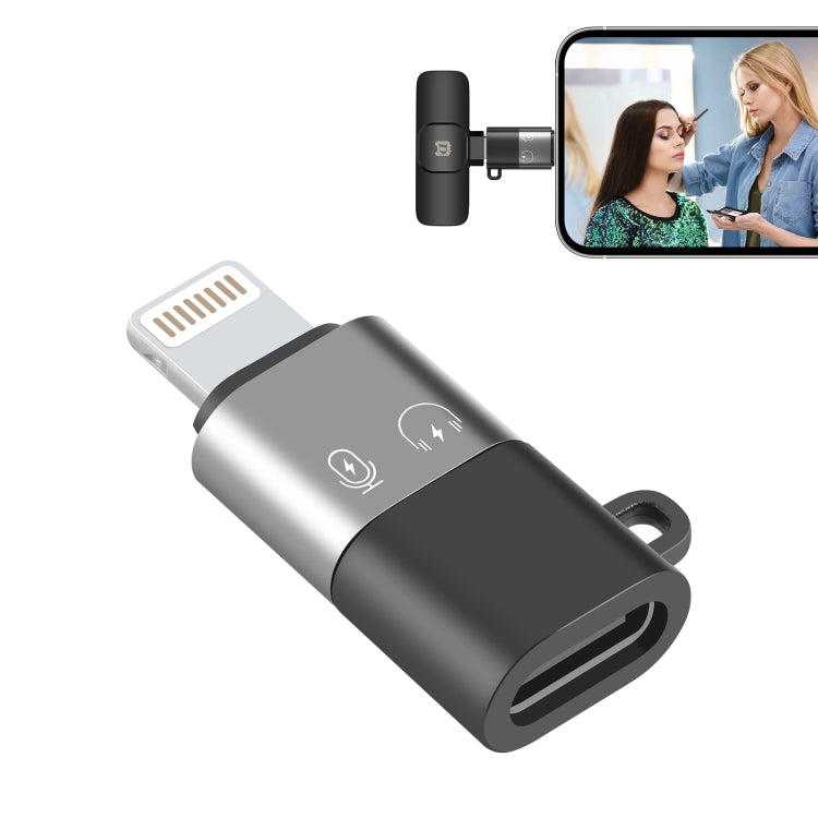 Adattatore OTG PD PULUZ da 8 pin a USB-C / Type-C