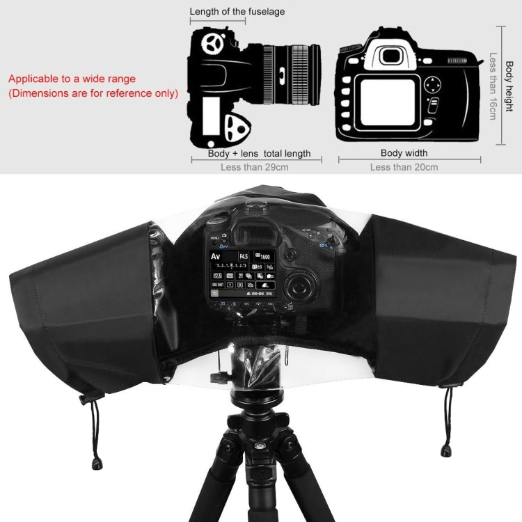 Custodia protettiva antipioggia PULUZ per fotocamere DSLR e SLR