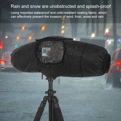 Custodia protettiva antipioggia antivento termica calda invernale PULUZ per fotocamere DSLR e SLR