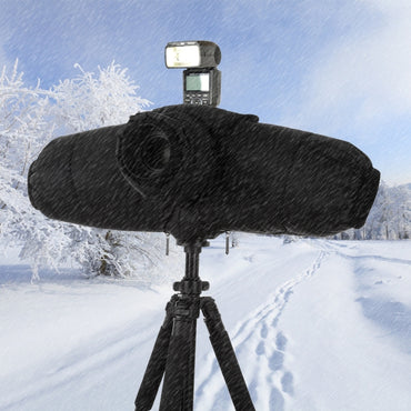 Custodia protettiva antipioggia antivento termica calda invernale PULUZ per fotocamere DSLR e SLR