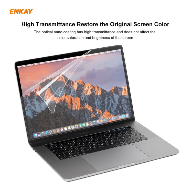 ENKAY Per MacBook Pro 16 pollici A2141 (2019) Proteggi schermo trasparente HD PET per laptop