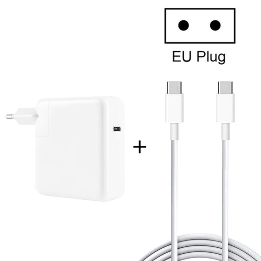 PD-96W Adattatore per laptop USB-C / Type-C PD da 96 W + cavo di ricarica rapida da USB-C / Type-C a USB-C / Type-C da 2 m 5 A per MacBook Pro