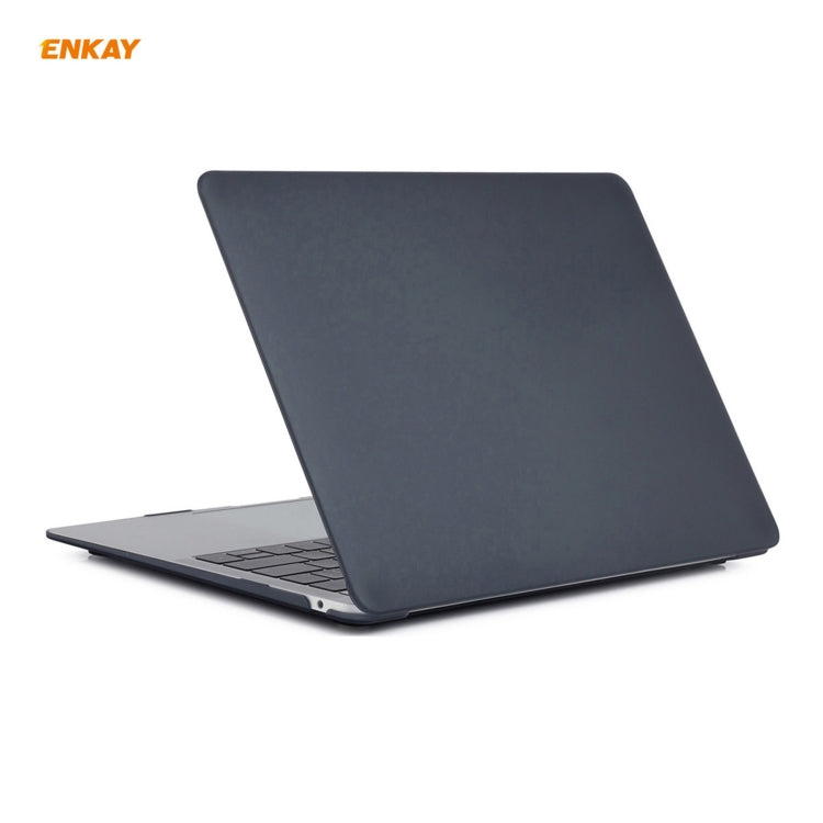 ENKAY 3 in 1 custodia protettiva per laptop opaca + pellicola per tastiera in TPU versione USA + set di tappi antipolvere per MacBook Air 13,3 pollici A2179 e A2337 (2020)