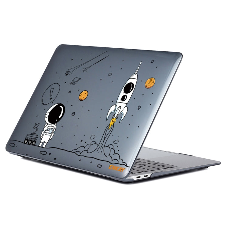 ENKAY Spaceman Pattern Laotop Custodia protettiva in cristallo per MacBook Pro 13,3 pollici A1706 / A1708 / A1989 / A2159