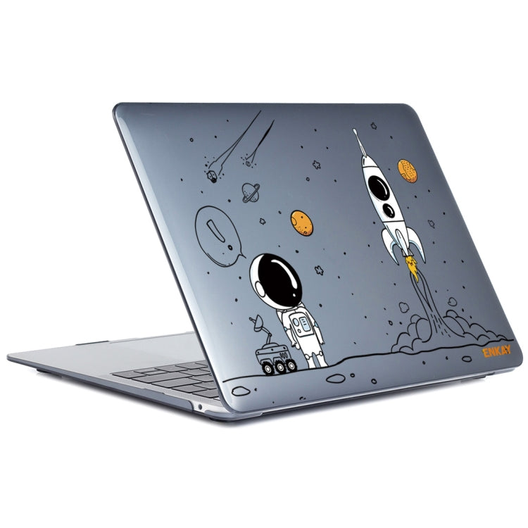 ENKAY Spaceman Pattern Laotop Custodia protettiva in cristallo per MacBook Pro 13,3 pollici A1706 / A1708 / A1989 / A2159