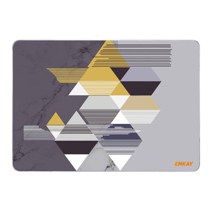 ENKAY Hat-Prince Geometry Pattern Laotop Custodia protettiva in cristallo per MacBook Air 13,3 pollici A2179 / A2337