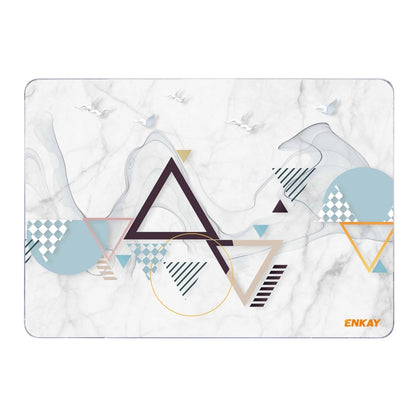 ENKAY Hat-Prince Geometry Pattern Laotop Custodia protettiva in cristallo per MacBook Air 13,3 pollici A2179 / A2337