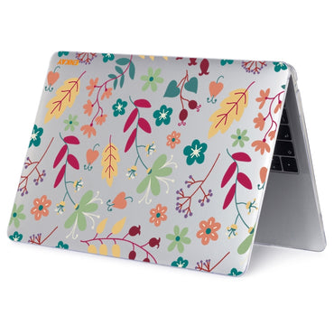 ENKAY Flower Series Pattern Laotop Custodia protettiva in cristallo per MacBook Pro 13,3 pollici A1706 / A1708 / A1989 / A2159