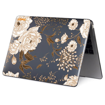 ENKAY Vintage Pattern Series Laotop Custodia protettiva in cristallo per MacBook Pro 13,3 pollici A2251 / A2289 / A2338 2020