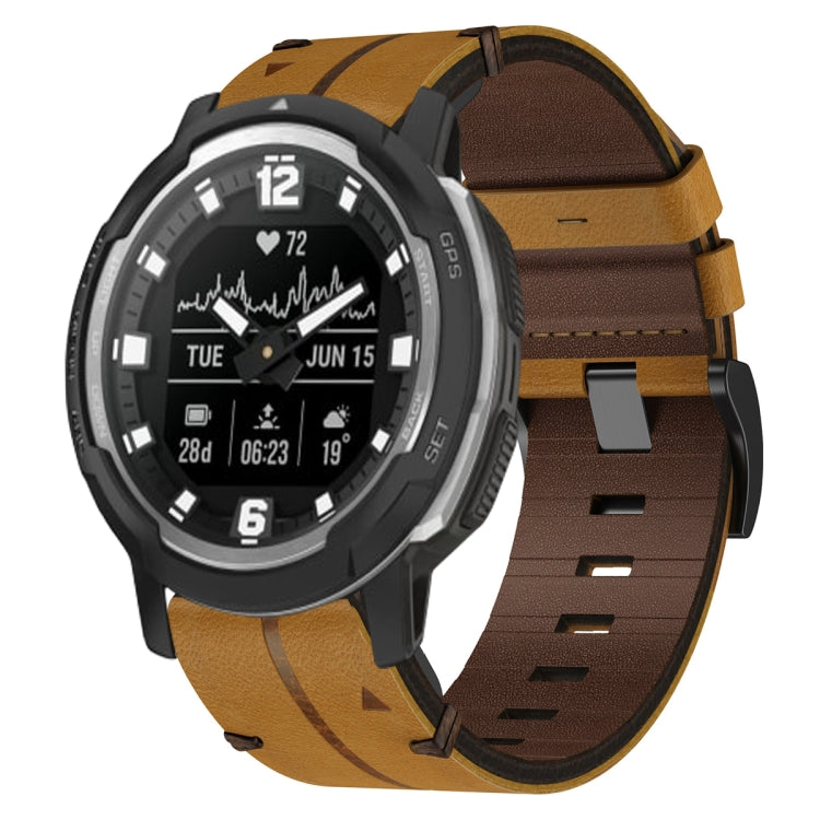 Cinturino  in pelle per smartwatch Garmin