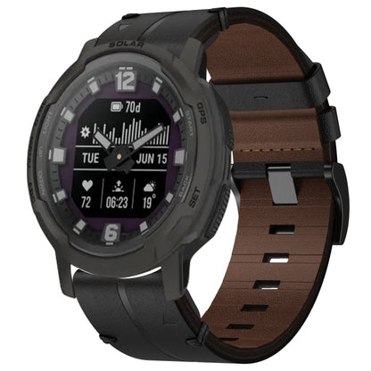 Cinturino  in pelle da 22 mm, per smartwatch Garmin Series 3