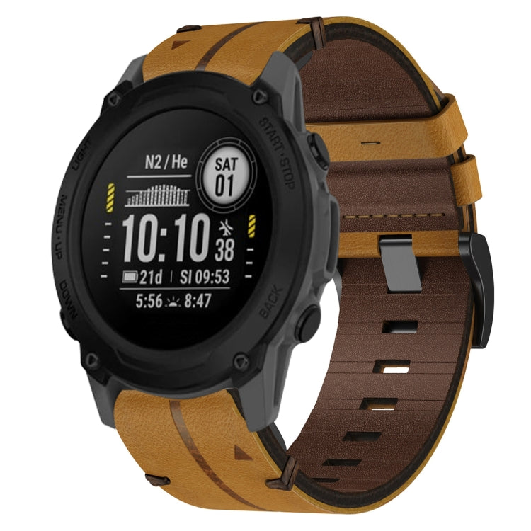 Cinturino  in pelle per smartwatch Garmin