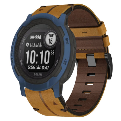 Cinturino  in pelle per smartwatch Garmin