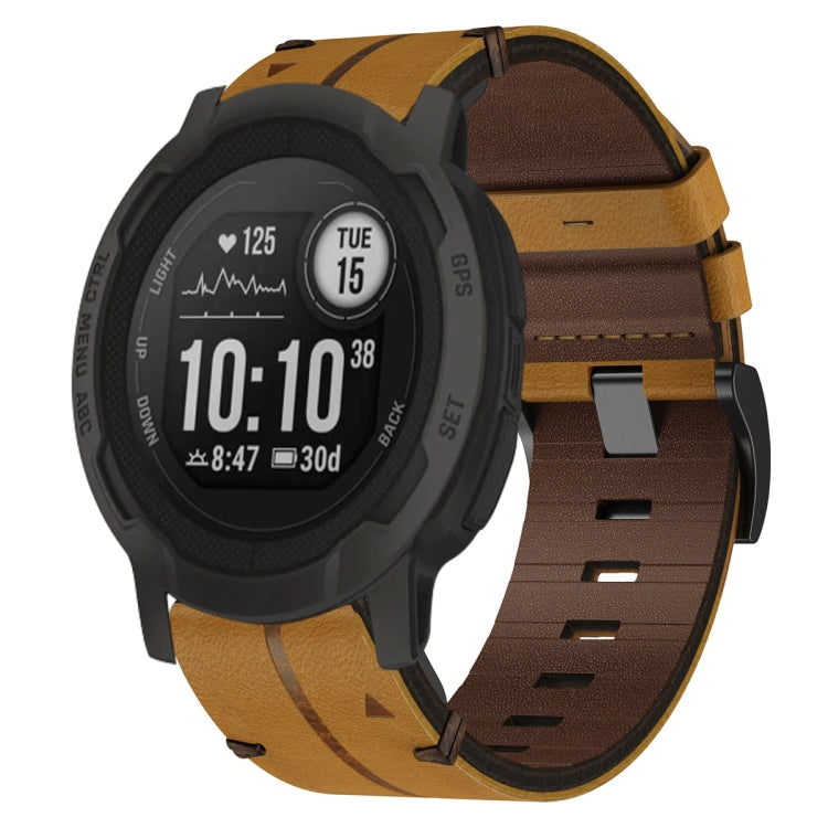 Cinturino in pelle da 22 mm per smartwatch Garmin, Series 2