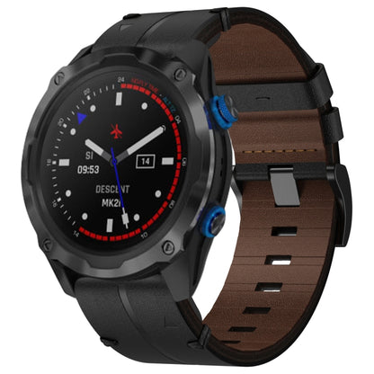 Cinturino  in pelle per smartwatch Garmin