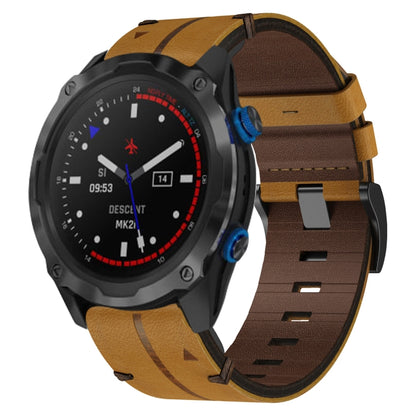 Cinturino  in pelle per smartwatch Garmin