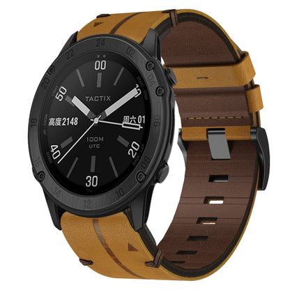 Cinturino in pelle da 22 mm per smartwatch Garmin, Series 2