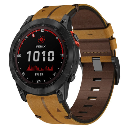 Cinturino  in pelle per smartwatch Garmin