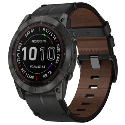 Cinturino in pelle da 22 mm per smartwatch Garmin, Series 2