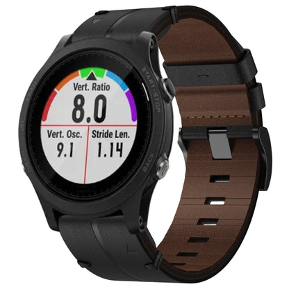 Cinturino  in pelle per smartwatch Garmin