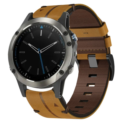 Cinturino in pelle da 22 mm per smartwatch Garmin, Series 2