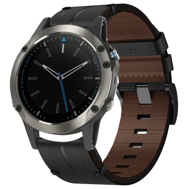 Cinturino in pelle da 22 mm per smartwatch Garmin, Series 2