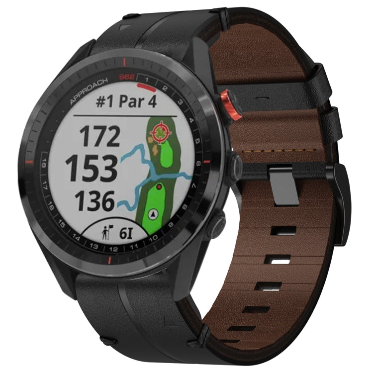 Cinturino  in pelle per smartwatch Garmin