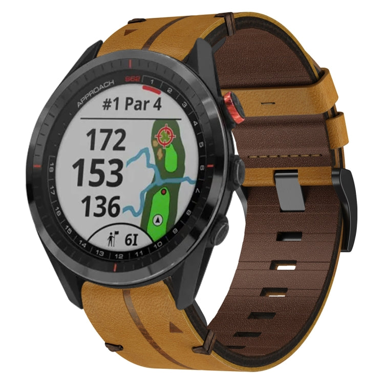 Cinturino  in pelle per smartwatch Garmin