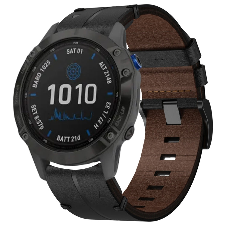 Cinturino in pelle da 22 mm per smartwatch Garmin, Series 2