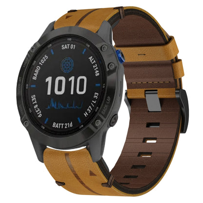 Cinturino in pelle da 22 mm per smartwatch Garmin, Series 2