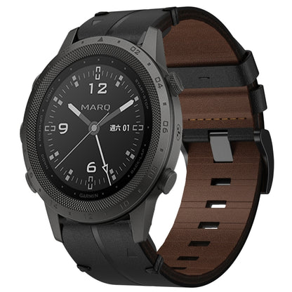 Cinturino in pelle da 22 mm per smartwatch Garmin, Series 2