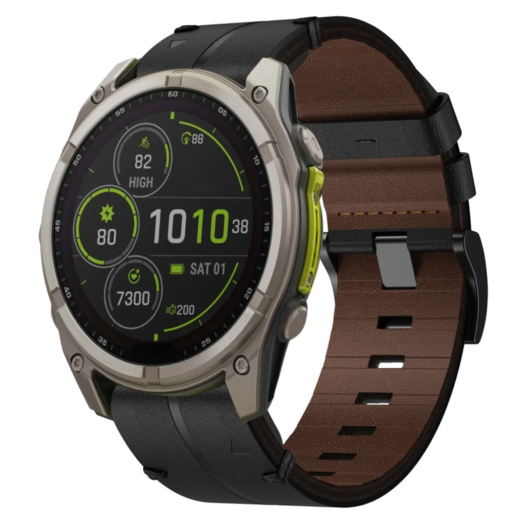 Cinturino  in pelle per smartwatch Garmin