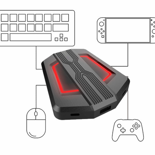 Convertitore per tastiera e mouse per PS4/Switch/PS4 Pro/XBOX ONE