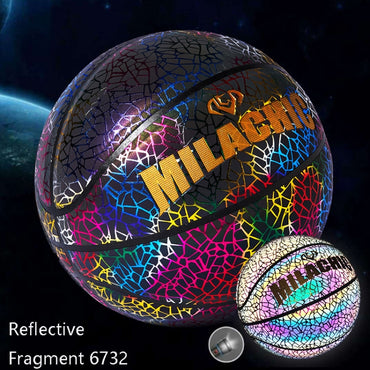 MILACHIC Numero 7 Sports Cool Night Light Riflettente Basket