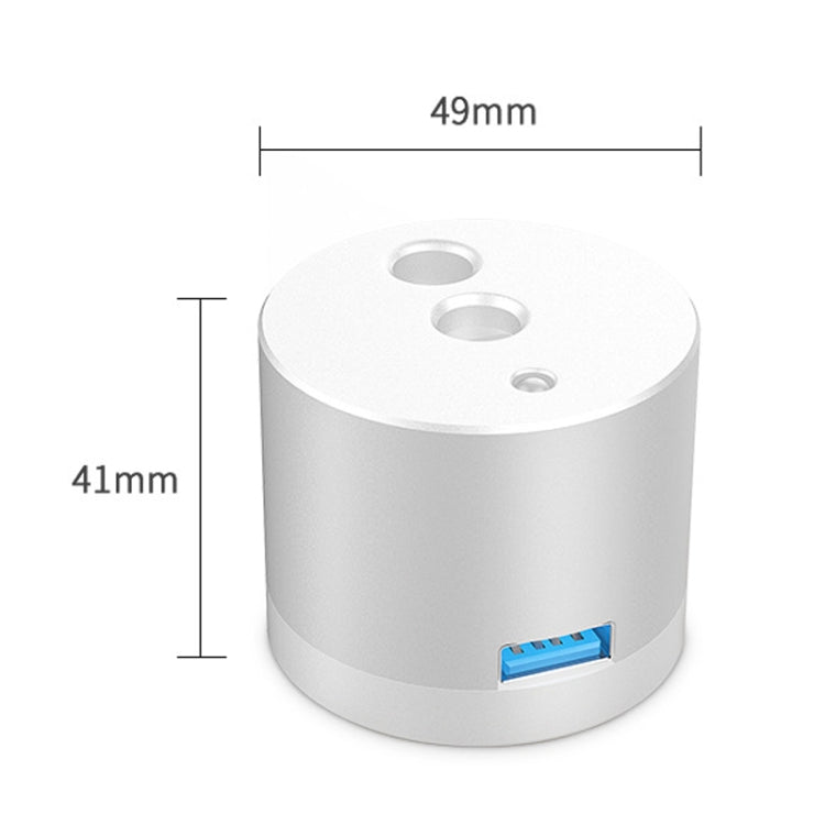 Per Apple Pencil 1 Adattatore di ricarica USB Base in metallo con indicatore LED