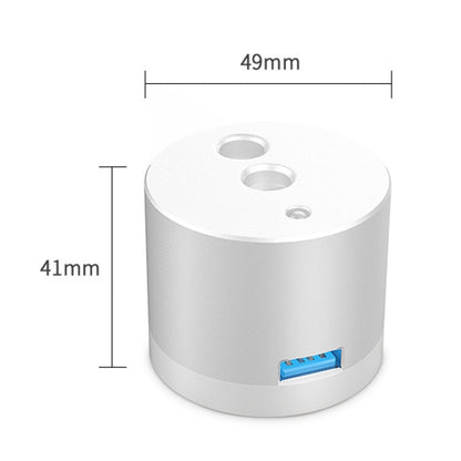 Per Apple Pencil 1 Adattatore di ricarica USB Base in metallo con indicatore LED