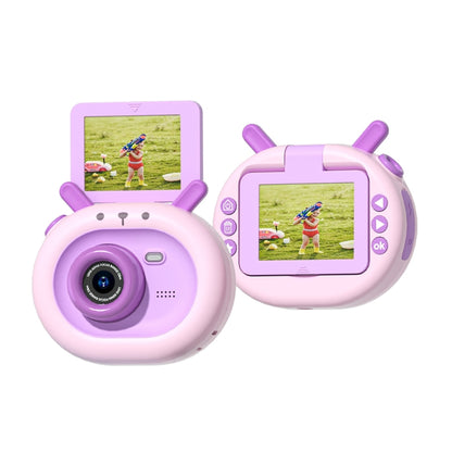 Fotocamera Digitale per Bambini S2 con Schermo Ribaltabile a 180 Gradi e Video HD 1080P