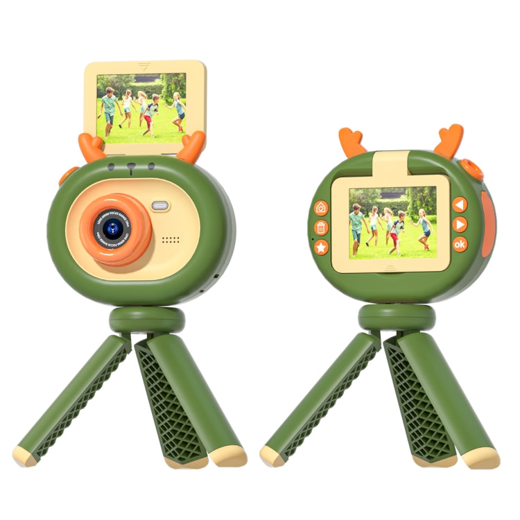 Fotocamera Digitale per Bambini S2 con Schermo Ribaltabile a 180 Gradi e Video HD 1080P