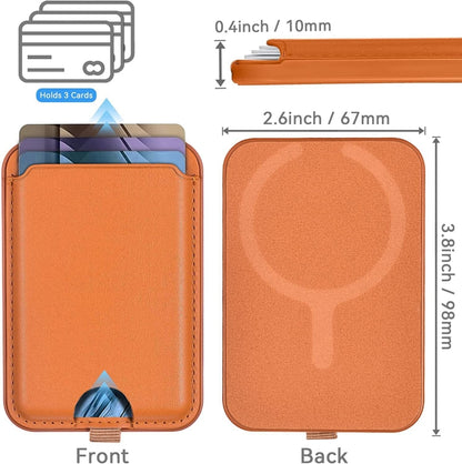 Porta carte magnetico con supporto regolabile per iPhone 15/14/13