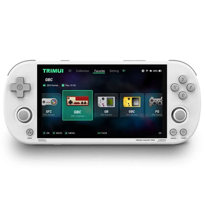 Console di gioco portatile Trimui Smart Pro con schermo IPS da 4,96 pollici, sistema Linux open source