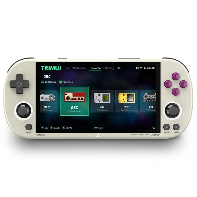 Console di gioco portatile Trimui Smart Pro con schermo IPS da 4,96 pollici, sistema Linux open source