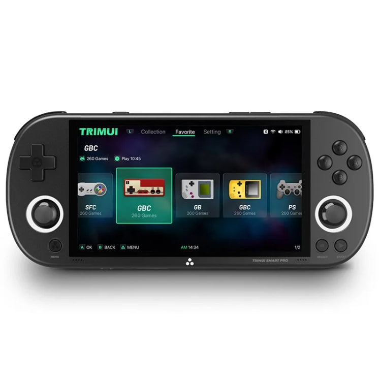 Console di gioco portatile Trimui Smart Pro con schermo IPS da 4,96 pollici, sistema Linux open source